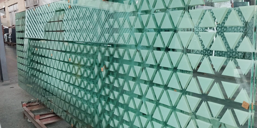 silkscreen printing glass manufactured