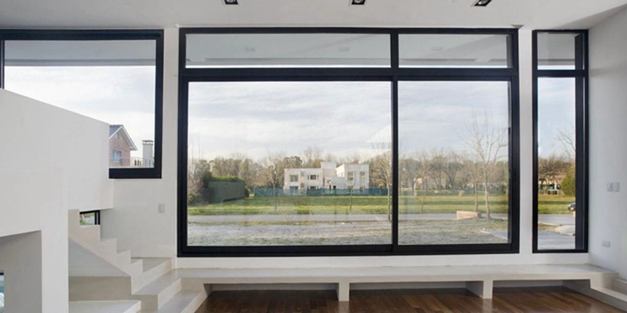 clear insulting glazed glass window supplied