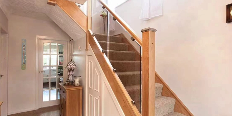 stair railing glass manufactured wholesale