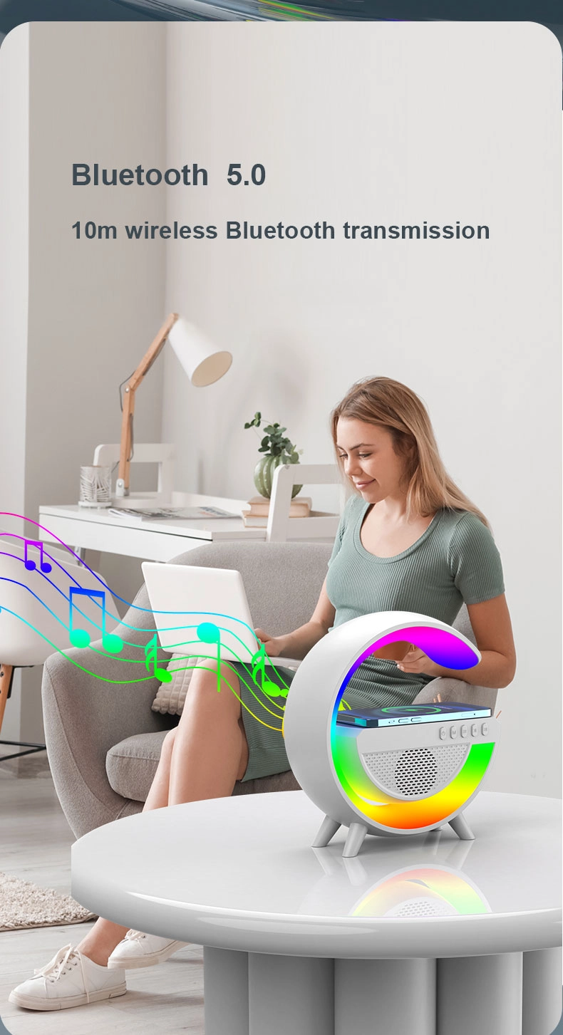 LED-Lautsprecher mit kabellosem Ladegerät: Eine Kombination aus Stil und Funktionalität