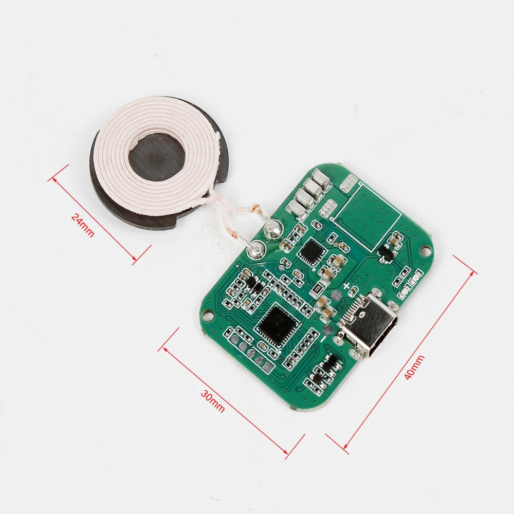 Bobina pequeña de personalización de módulo Pcb de carga inalámbrica para teléfonos móviles
