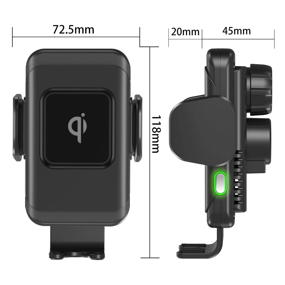 автомобильное беспроводное зарядное устройство Qi 15W 10W с быстрой зарядкой для телефона, автомобильное беспроводное зарядное устройство для автомобилей
