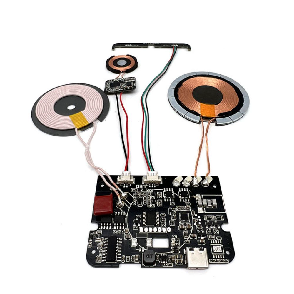 qi fast wireless charging 3in1 pcba module customization three in one wireless charging module supplier China