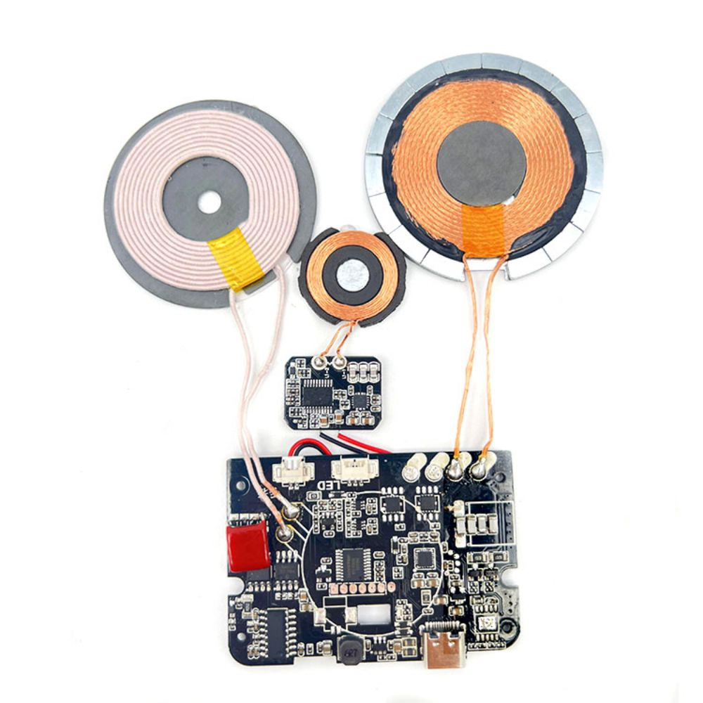 qi fast wireless charging 3in1 pcba module customization three in one wireless charging module supplier China