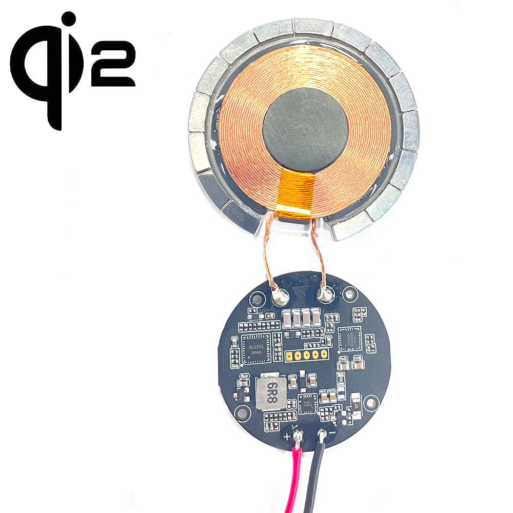 Qi2 MPP 자기 고속 무선 충전 모듈 자석 송신기 수신기 15w 고속 Qi2 QI MPP 두 자기 무선 충전기 모듈 사용자 정의