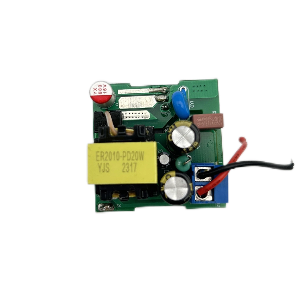 中国 PD 20 ワット TYPE-C USB-C usb 充電器 pcb 携帯充電器 pcb ボード 30 ワット 5 V 3A USB アダプタ pcbs pcba gan USB 充電器 メーカー