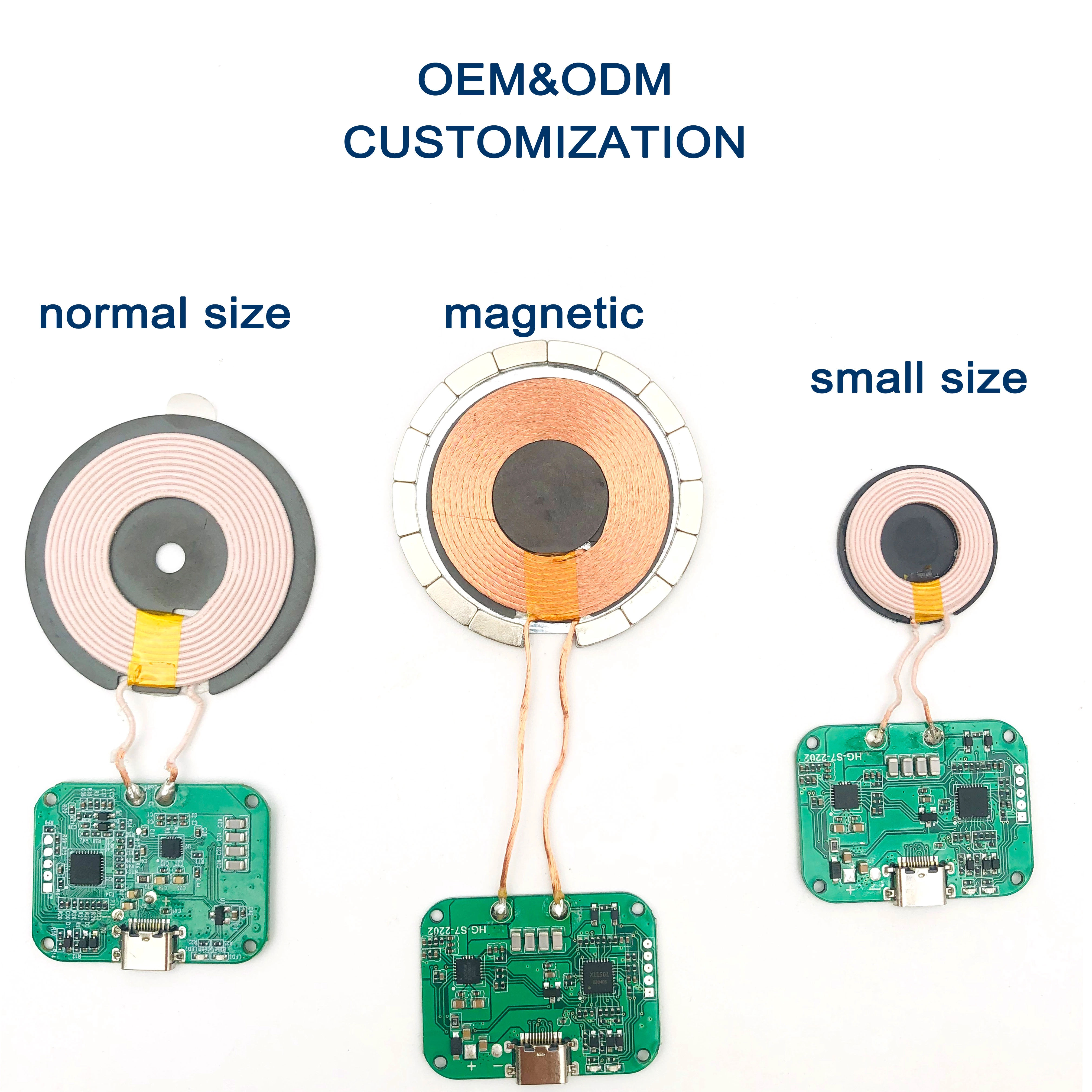 Qi EPP 15W fast charging wireless charger PCBA module PD QC3.0 type-C port adapter wireless charging pcba - COPY - rgje1a