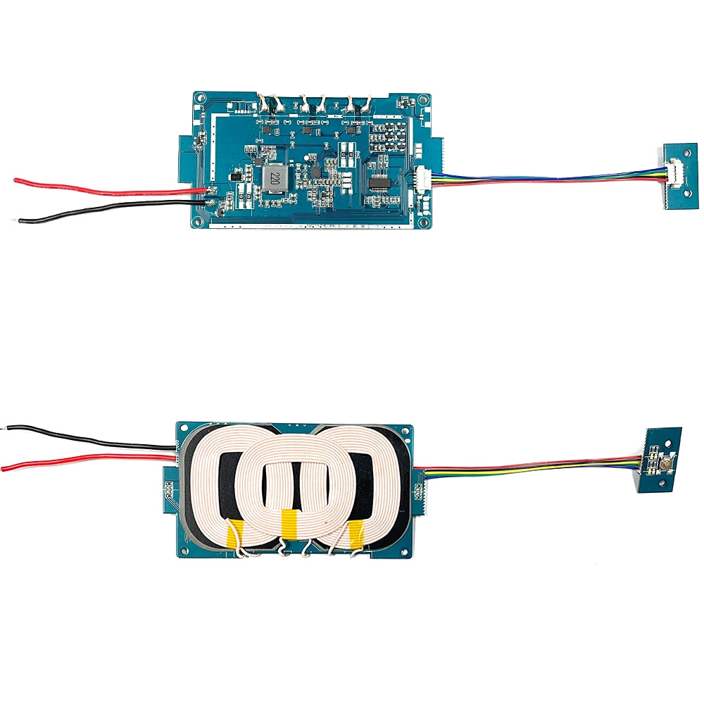15W EPP 9V-24V 3线圈无线充电模块发射器15w快充三线圈3线圈充电无线充电器模块定制