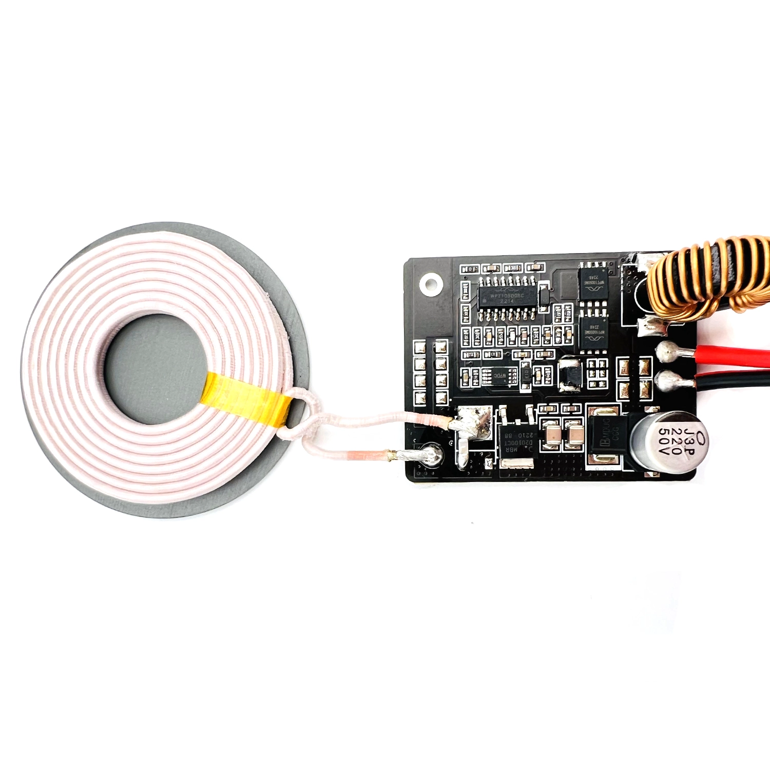50W 100W 25V 30V 36V 4A charge super rapide transmetteur de charge sans fil récepteur module de chargeur sans fil pour la charge sans fil