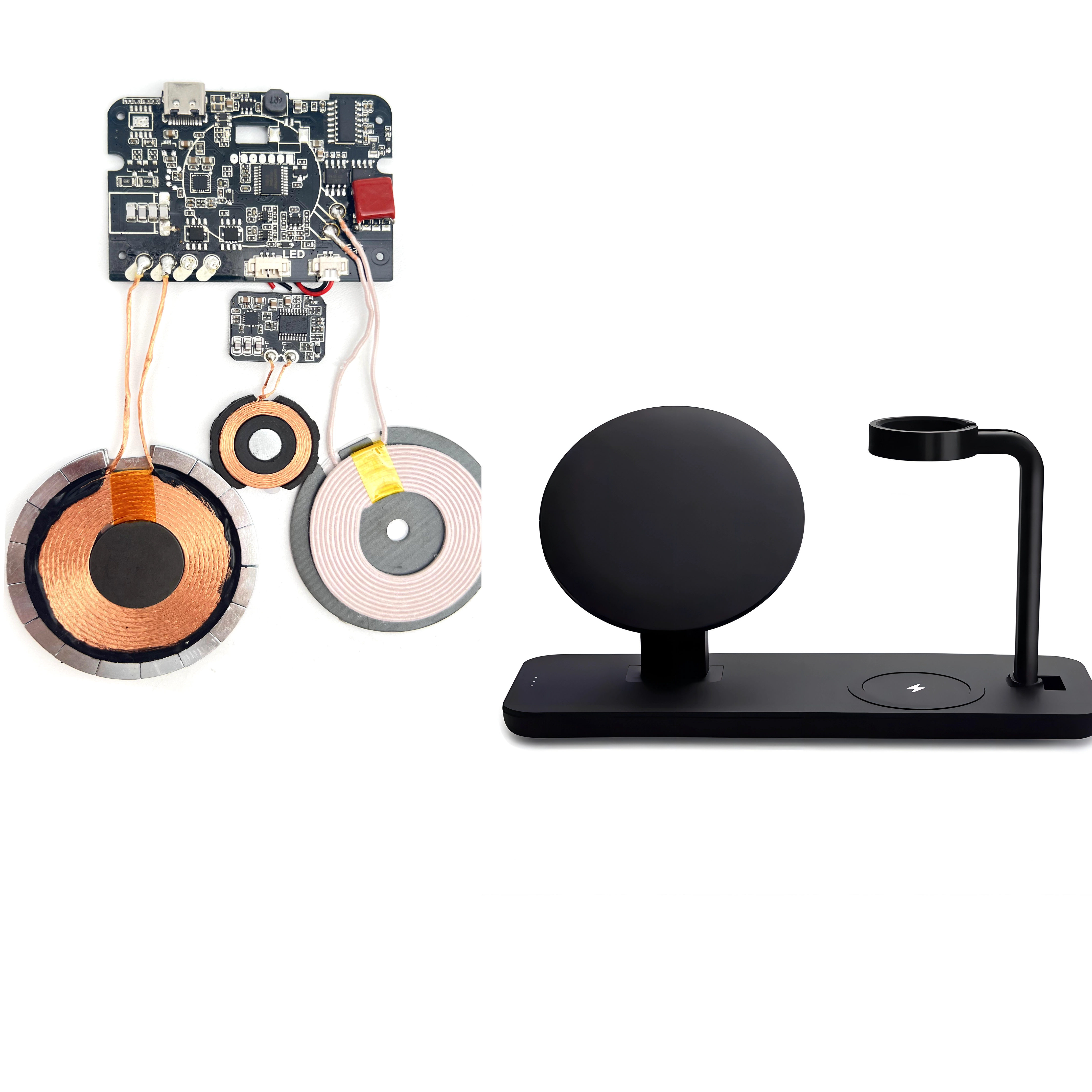 中国 multifunction multifunctional 3in1 3 in1 OEM ODM wireless chariging customization wireless charger module OEM ODM - COPY - omqiwb メーカー