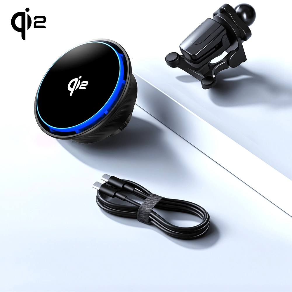 中国 fast charging 15W 20W Qi2 MPP car wireless charger wireless car charger - COPY - p6uuu5 制造商