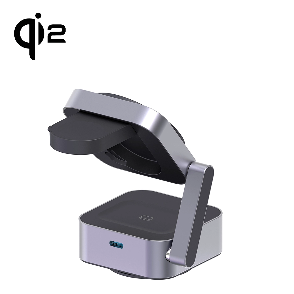 3in1可折用无线充电器站25W QI2 iPhone 17 iPhone 16