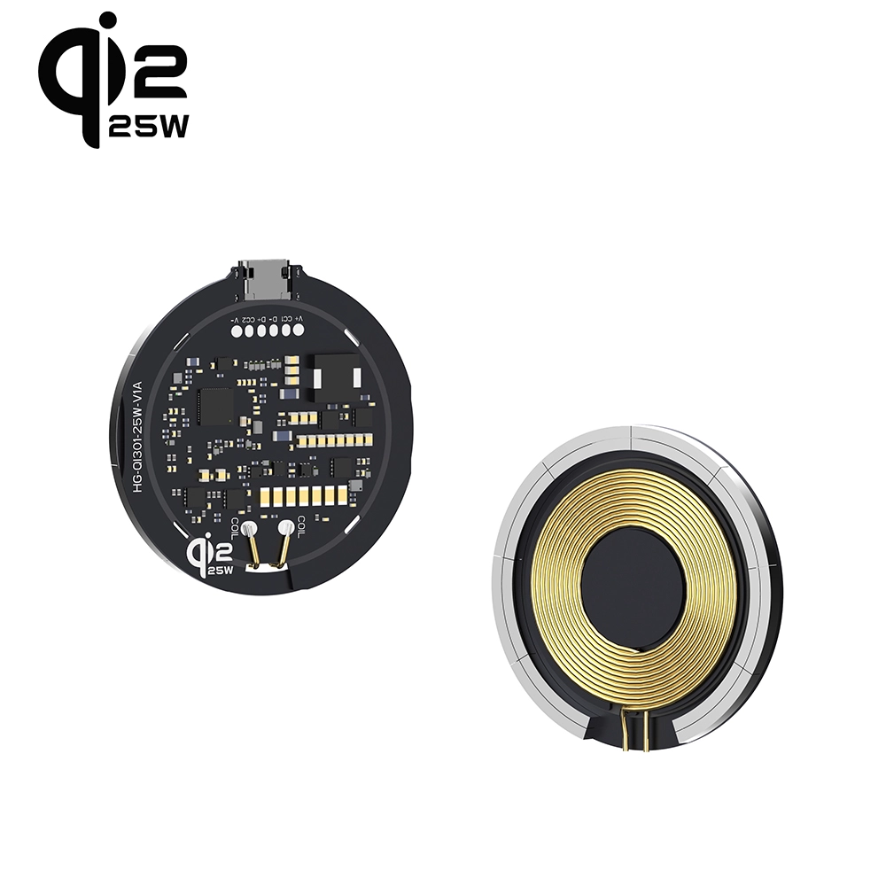 China 2026 newest 25W Qi2 25W wireless charging module factory Qi2.2 25W wireless charger module - COPY - 3026bm
