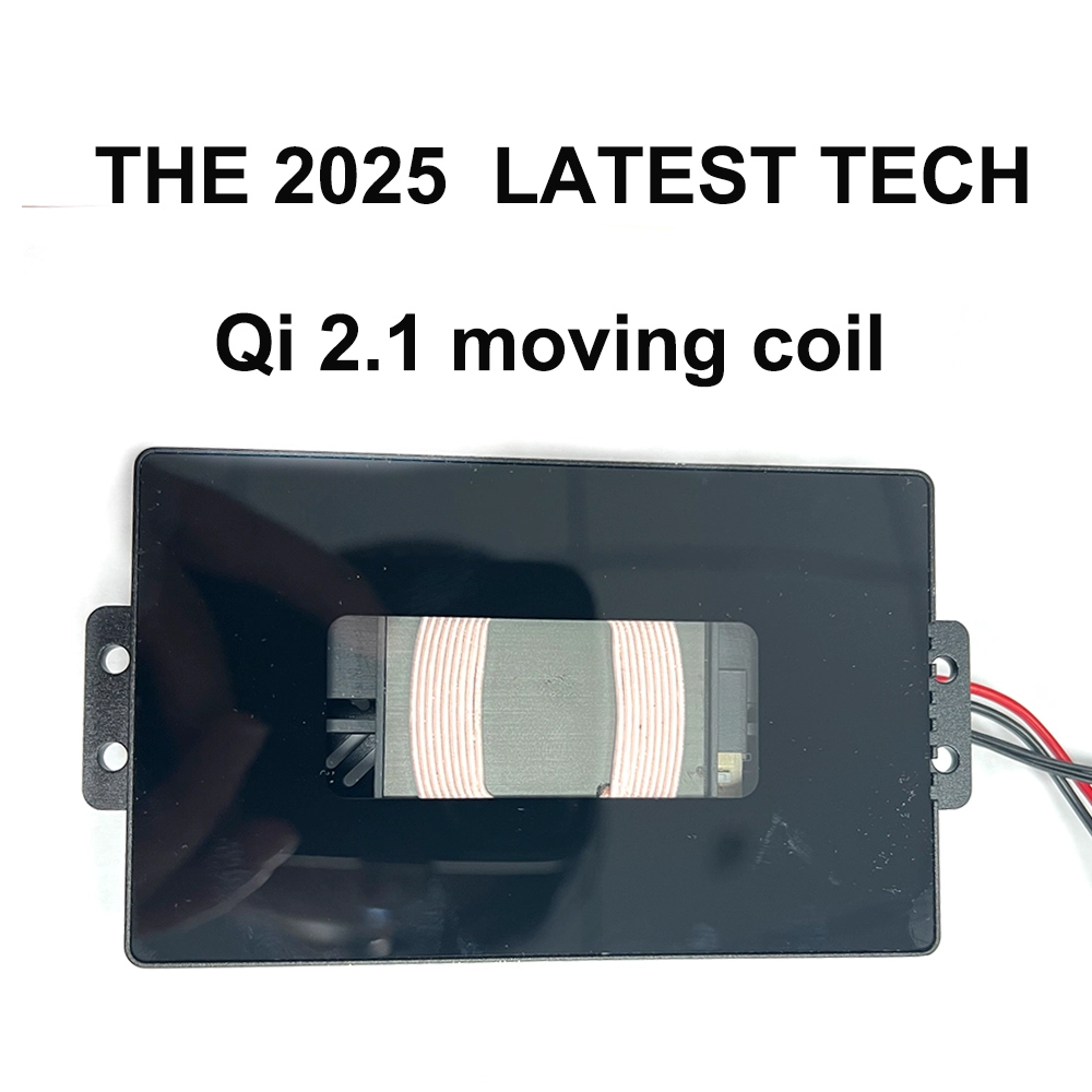 中国 QI2.1 15W QI 2.1移动线圈无线充电器可移动无线充电器 制造商