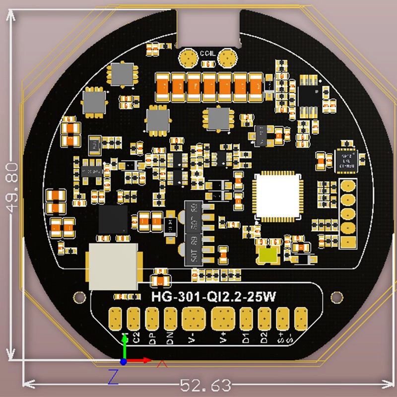 qi2 25W modulo di ricarica wireless QI caricabatterie wireless modulo di ricarica wireless certificato Qi2 25W a ricarica rapida