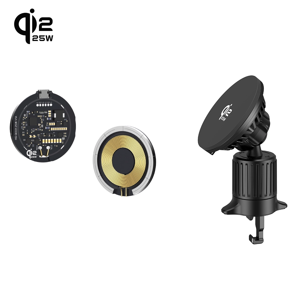Module de charge sans fil Qi2 25W, personnalisation de charge sans fil