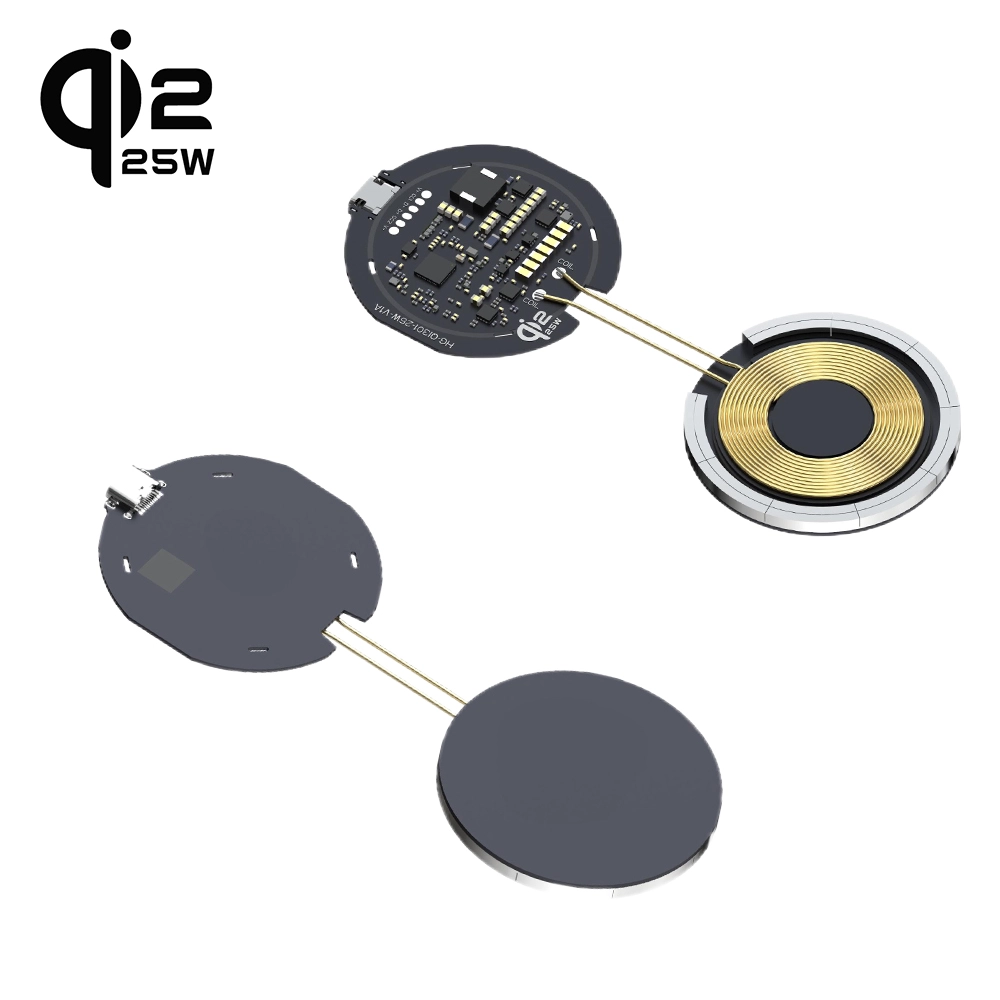 Module de charge sans fil Qi2 25W, personnalisation de charge sans fil