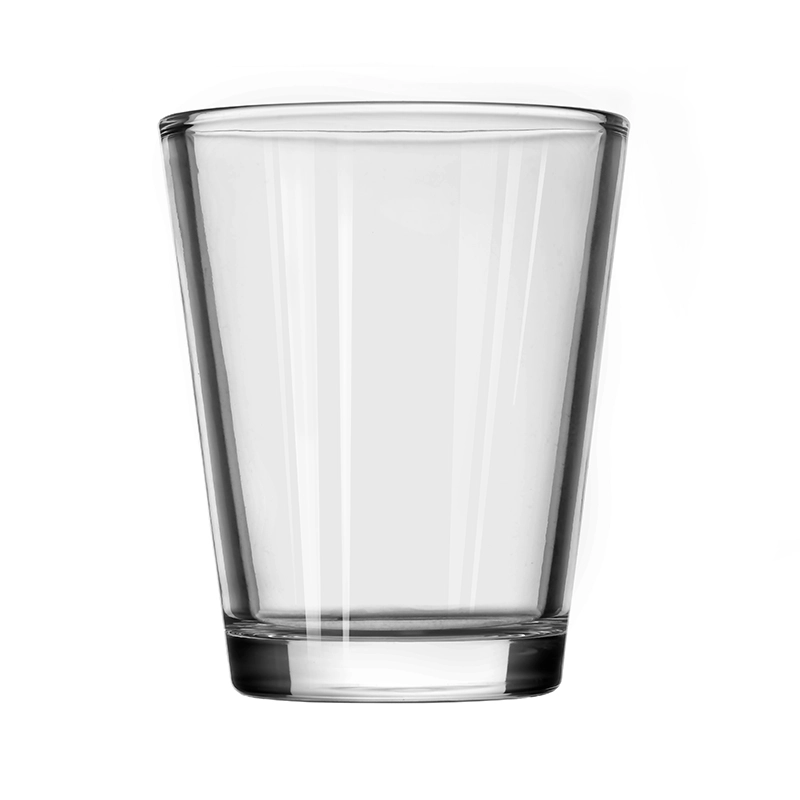 Wholesale 19 OZ round bottom V-shaped glass candle jar Wholesale 19 OZ round bottom V-shaped glass candle jar