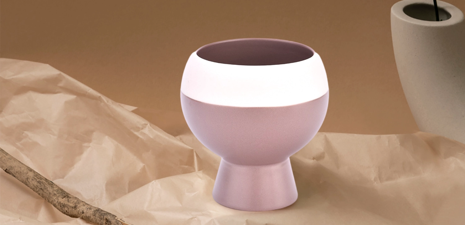 Newly designed home decor porcelain ceramic candle jar for candle making