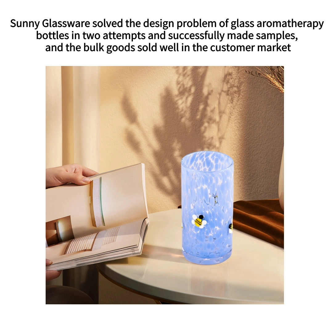Sunny Glassware løste designproblemet med glasaromaterapiflasker i to forsøg
