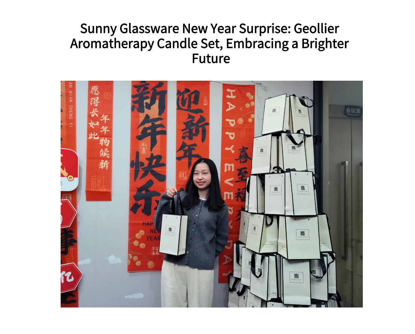 Sunny Glassware New Year Surprise: Geollier Aromatherapy Candle Set, Embracing a Brighter Future Sunny Glassware New Year Surprise: Geollier Aromatherapy Candle Set, Embracing a Brighter Future