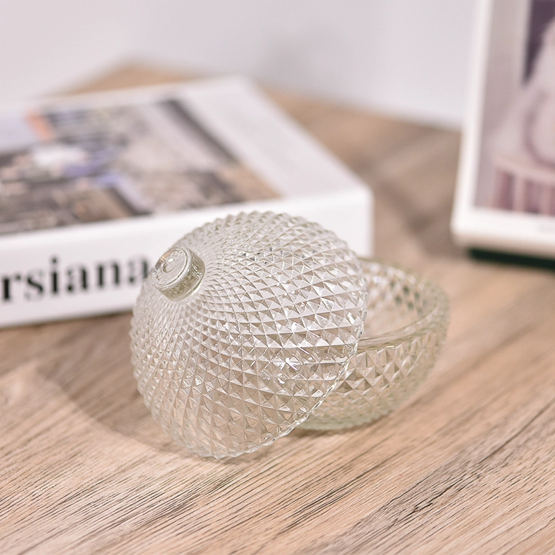 Clear Ball Ornaments for Christmas Tree Decoration Glass Ball Jar Glass Candle Jars With Lids Clear Ball Ornaments for Christmas Tree Decoration Glass Ball Jar Glass Candle Jars With Lids