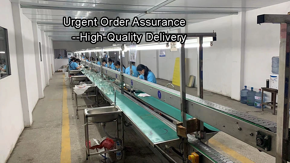 Urgent Order Assurance Levering af høj kvalitet af glas lysestager