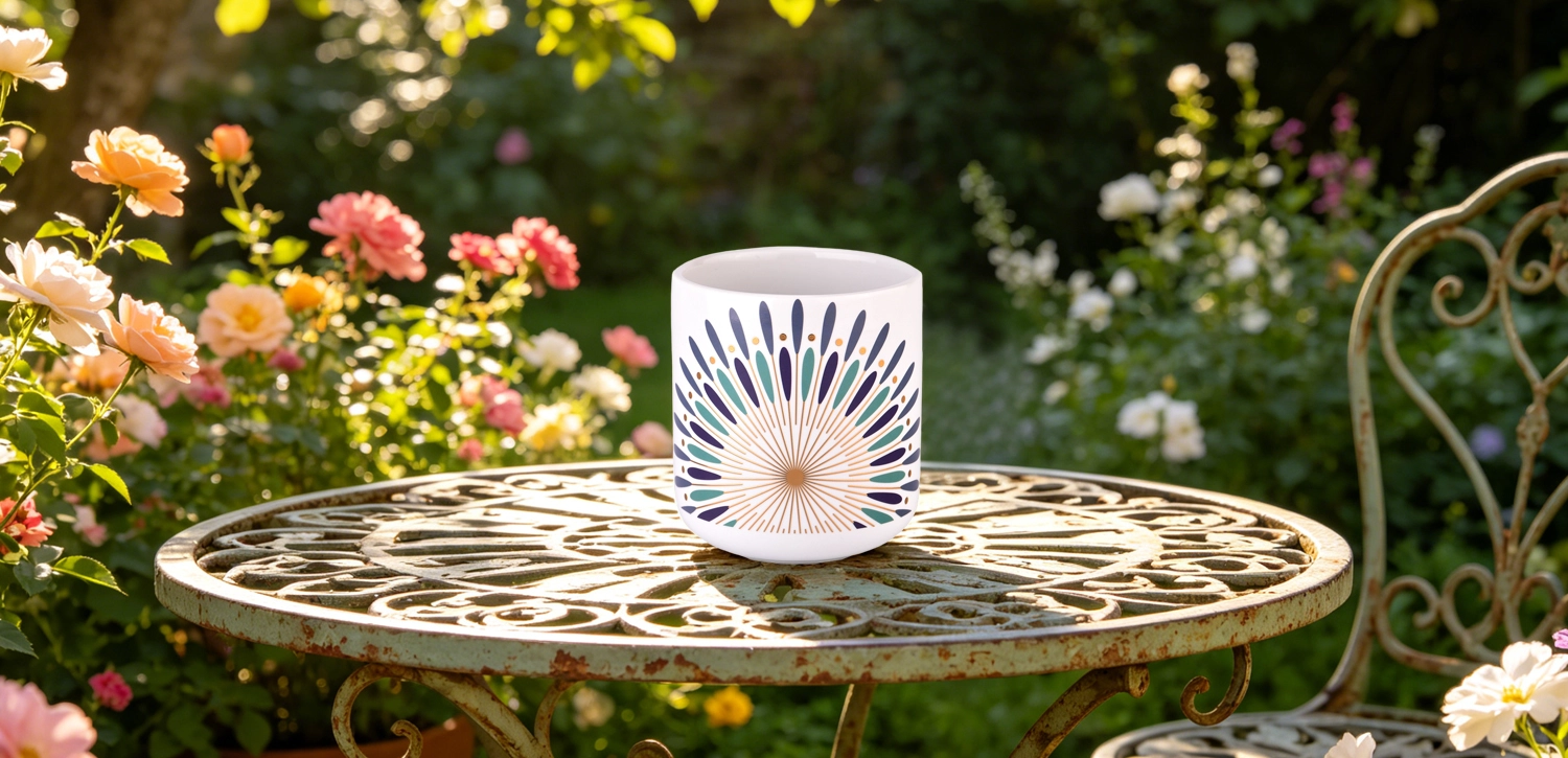 Luxury Decorative Ceramic Candle Jar Custom Artistic Candle Container Manufacturer