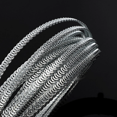 Osso mentale a spirale dell'osso d'acciaio del corsetto della fabbrica della Cina per il corsetto disossato a spirale