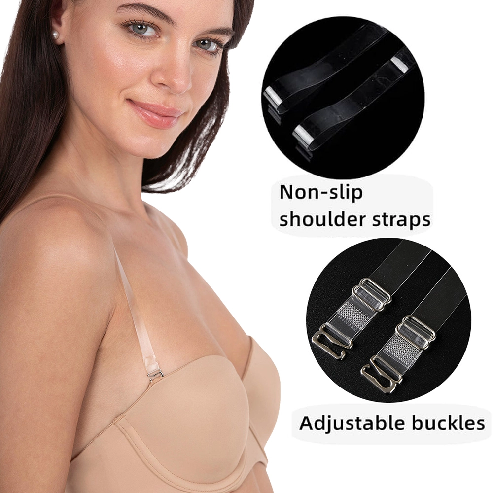 CYG 工場価格透明 TUP ストラップブラジャー中国サプライヤー目に見えないショルダーストラップ高品質のクリアブラストラップ