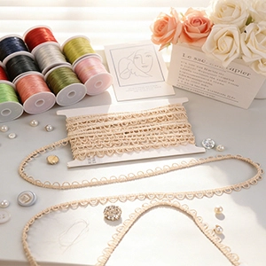CYG Bottone elastico Bottone da sposa Looping per accessori di abbigliamento