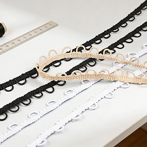 CYG Bottone elastico Bottone da sposa Looping per accessori di abbigliamento