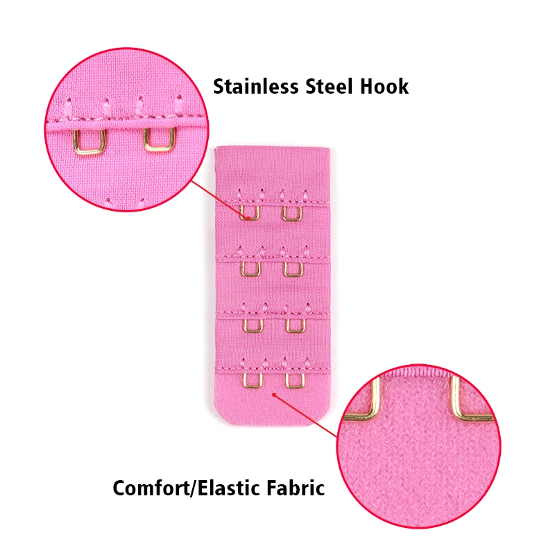 CYG Professionelle Metallbeschläge für Dessous und Badebekleidung, Schnallen, Haken- und Ösenband