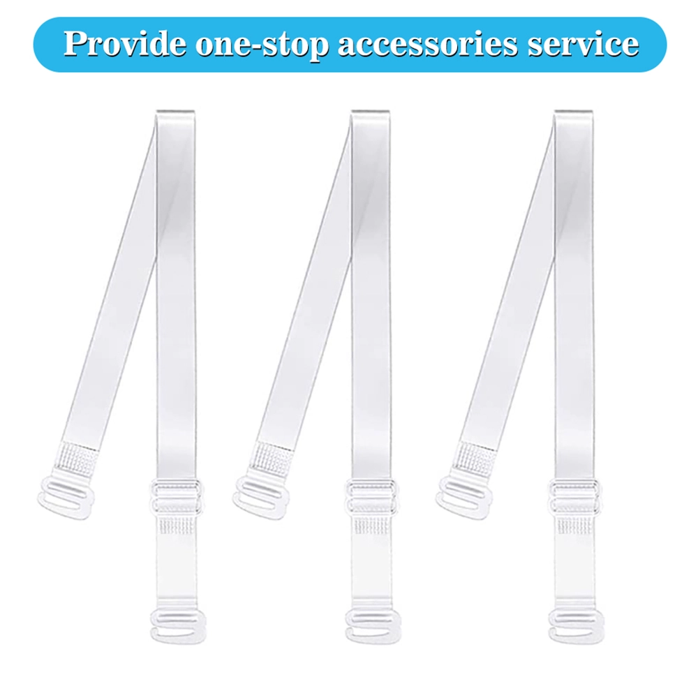 CYG OEM Factory Großhandel durchsichtiges, transparentes Silikon-TPU-Elastikband, unsichtbares, unsichtbares elastisches TPU-Band für BH-Träger
