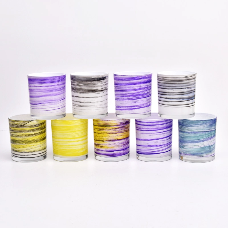 Scented candle glass tumbler candle vessels for home decor Scented candle glass tumbler candle vessels for home decor