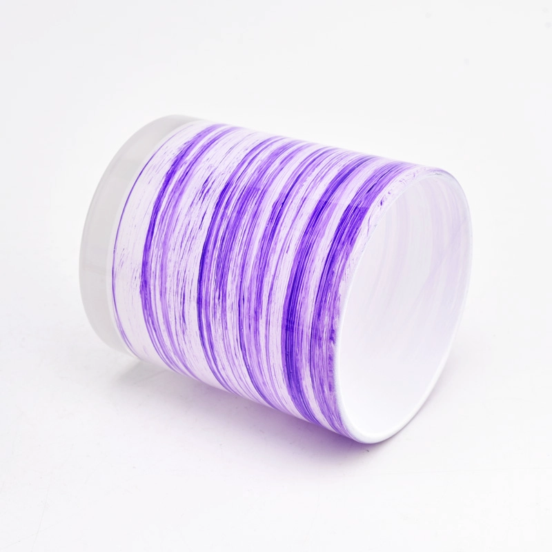 Scented candle glass tumbler candle vessels for home decor