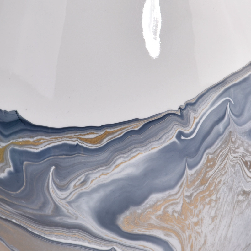 Luxury ceramic candle jars wholesaler for customized candle jars