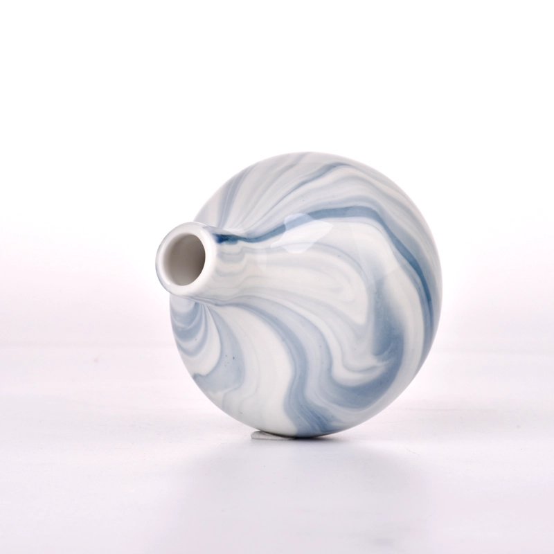 Marble Colored Ceramic Diffuser Bottle for home decor
