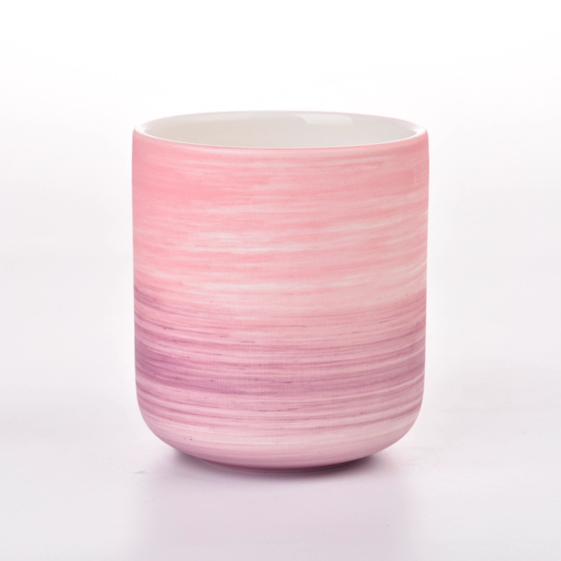 Custom 8oz Ceramic Candle Containers Wholesaler Ceramic jars for home decor Custom 8oz Ceramic Candle Containers Wholesaler Ceramic jars for home decor