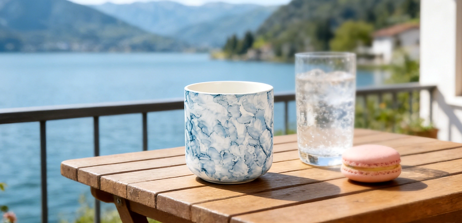 14oz Ceramic Candle Vessels for home decoration