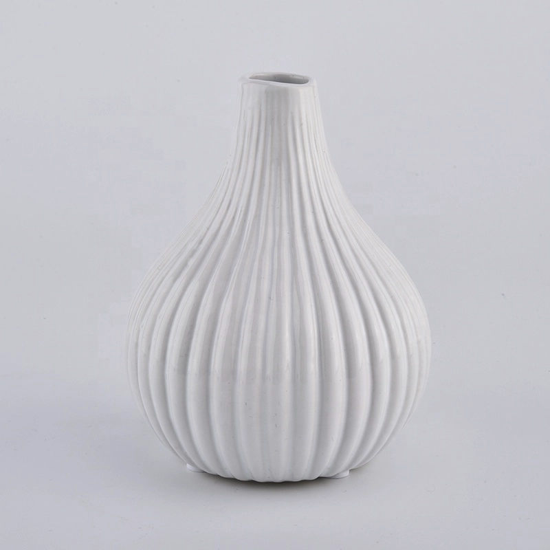420ml matte white ceramic scented fragrance diffuser bottles