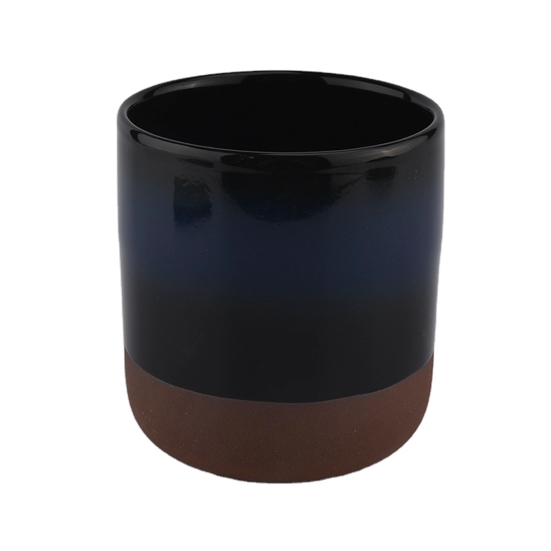 10oz Wholesales empty custom ceramic candle vessel