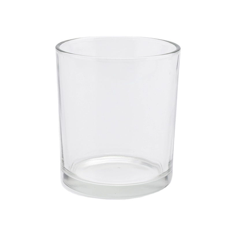 Popular Classic clear tealight glass candle jars 8oz 10oz