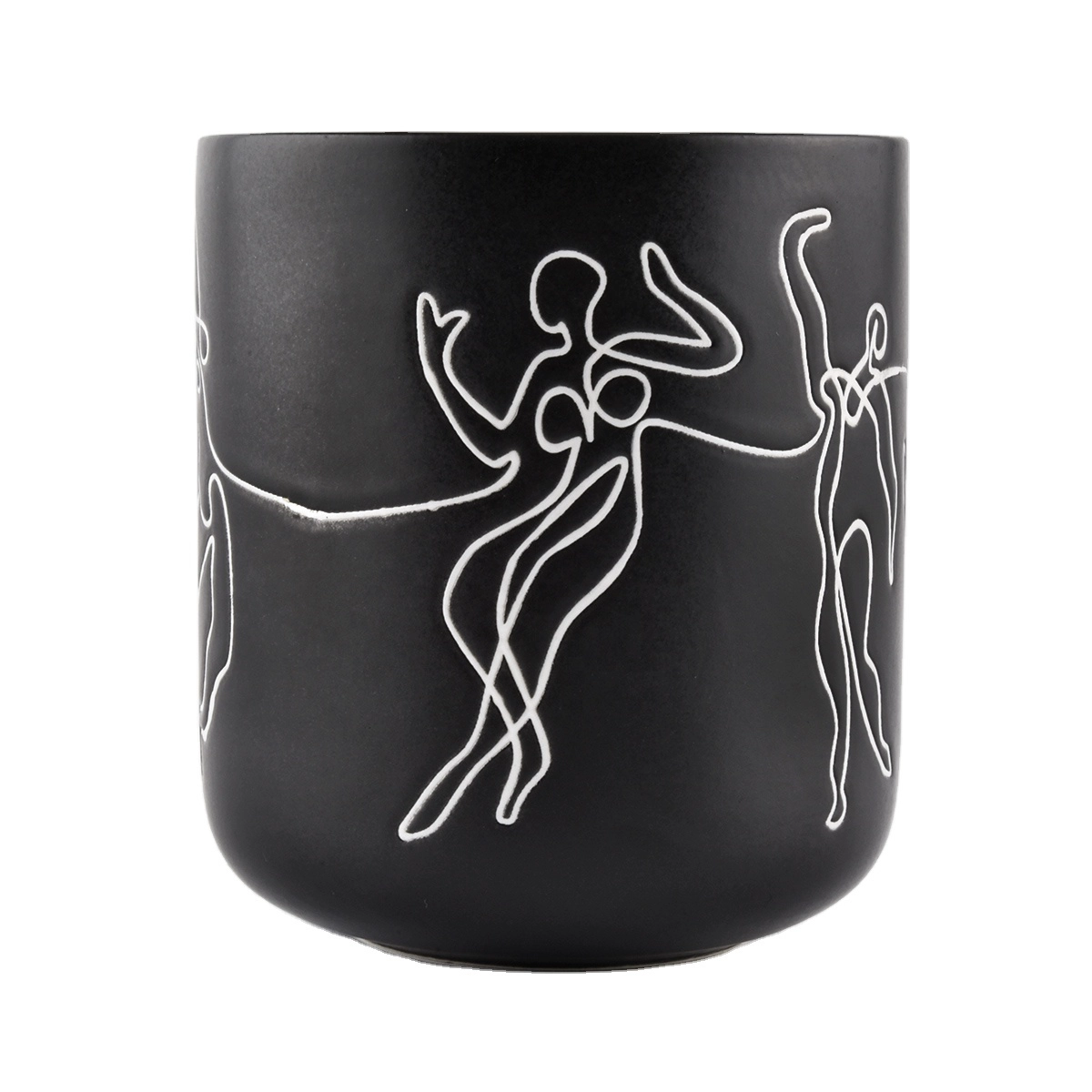 customized ceramic candle jars for luxury market
