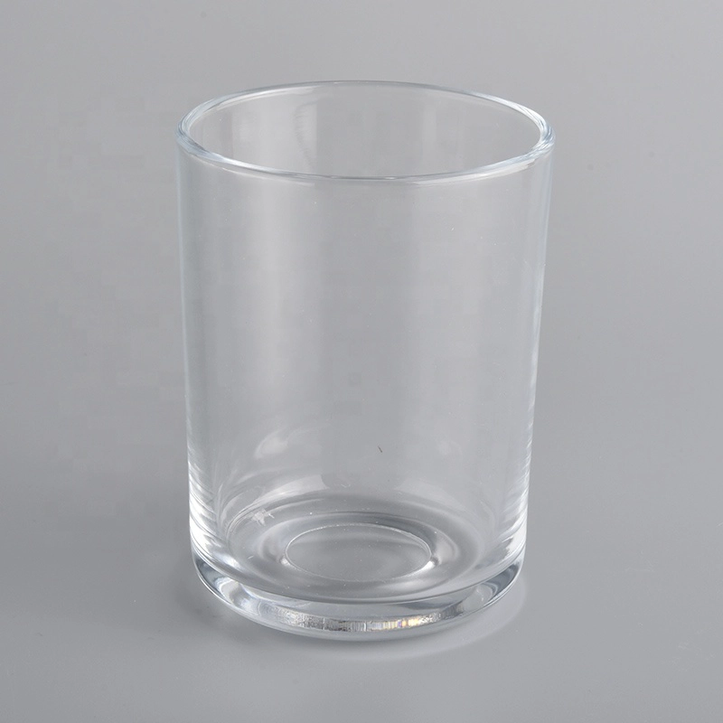 8oz cylinder glass candle jars with low MOQ