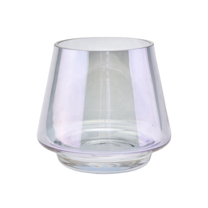 wholesale colorful soy candle glass jars