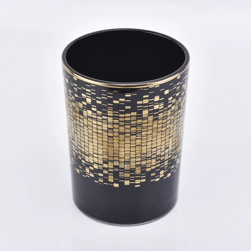 candle jar custom, black glass jars for candle making