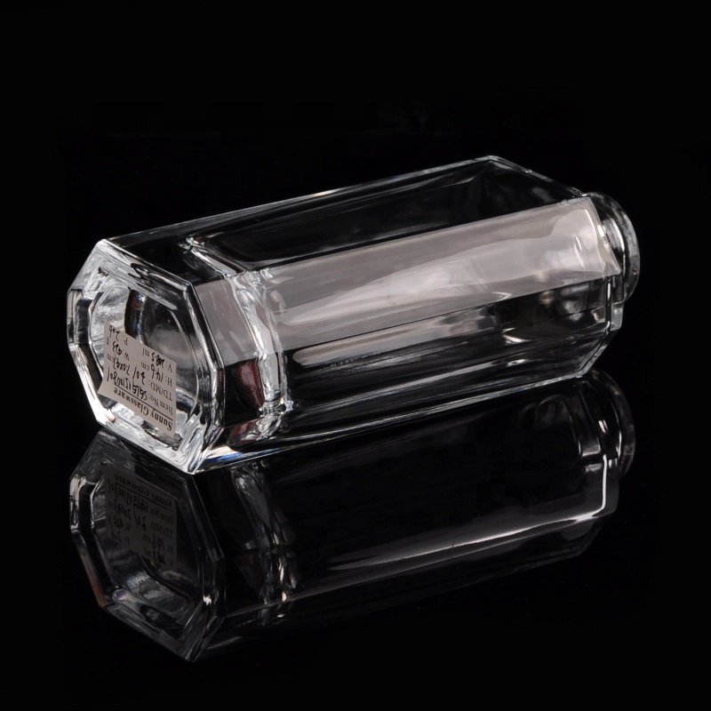 200ml Clear Glass Bottle Perfume Container Home Decor Wholesales