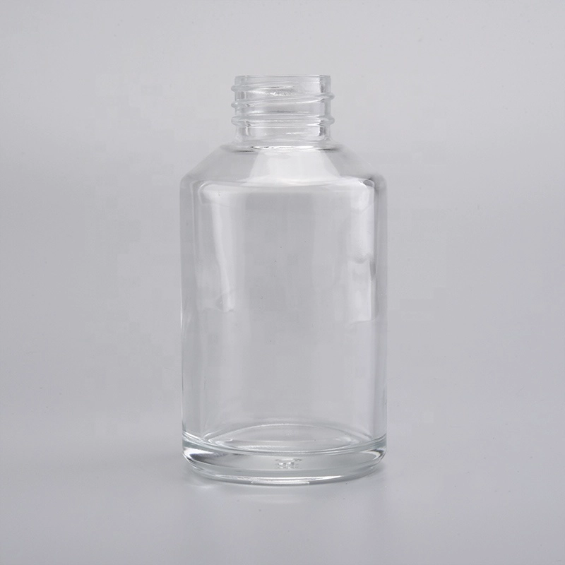 90ml round glass bottle, empty essential oil bottle in bulk