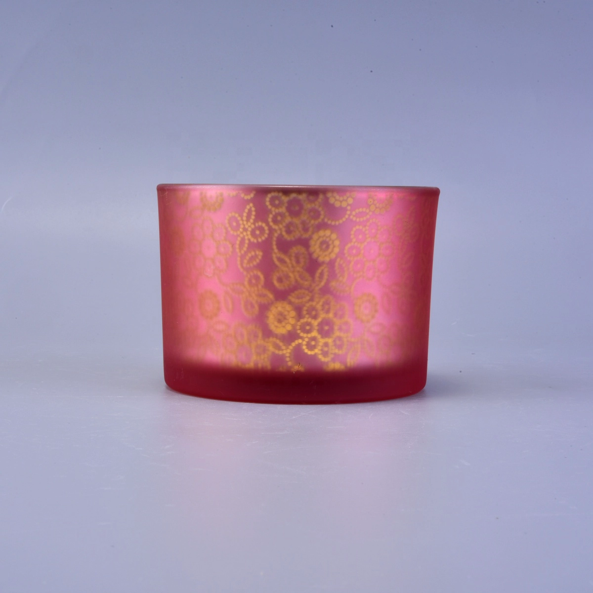 Sunny rose luxury empty glass candle container 8oz 10oz 20oz